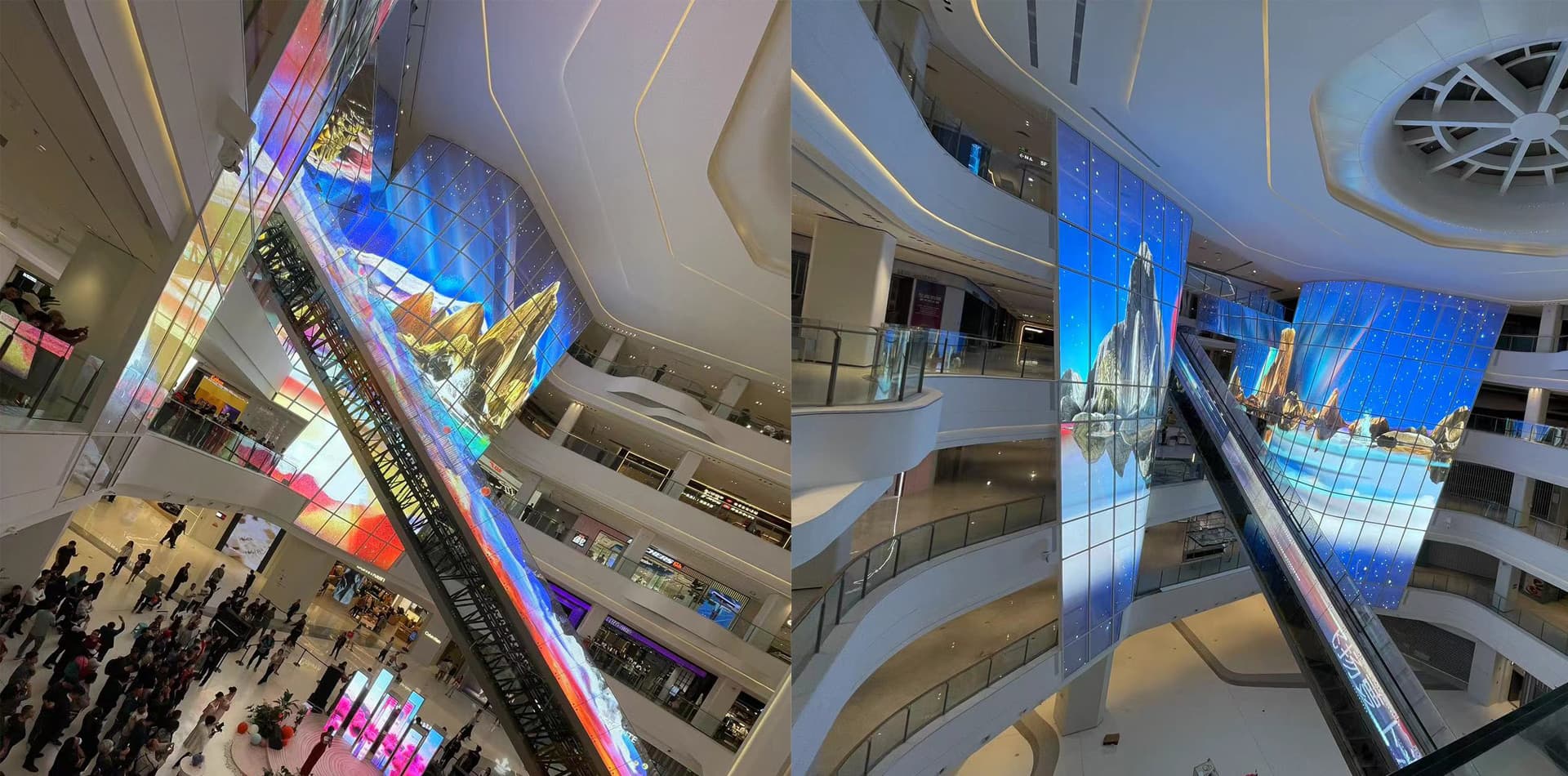 Beijing Wukesong Wanda Plaza Indoor LED Film Screen Project
